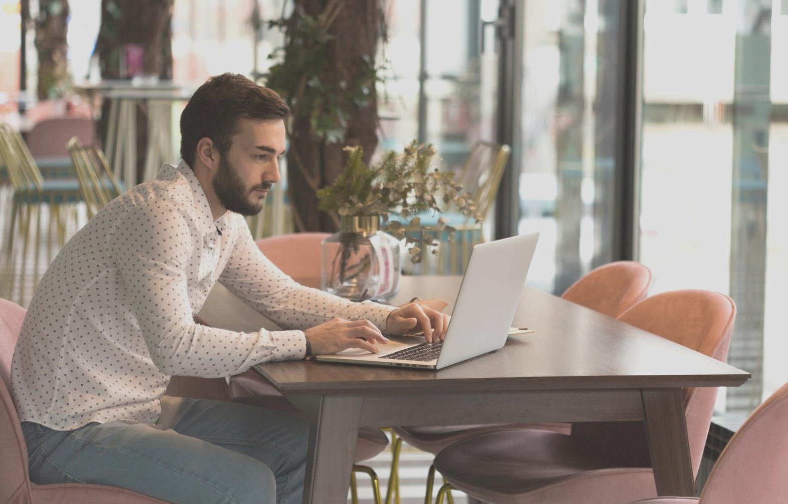 Team collaboration in modern office environment